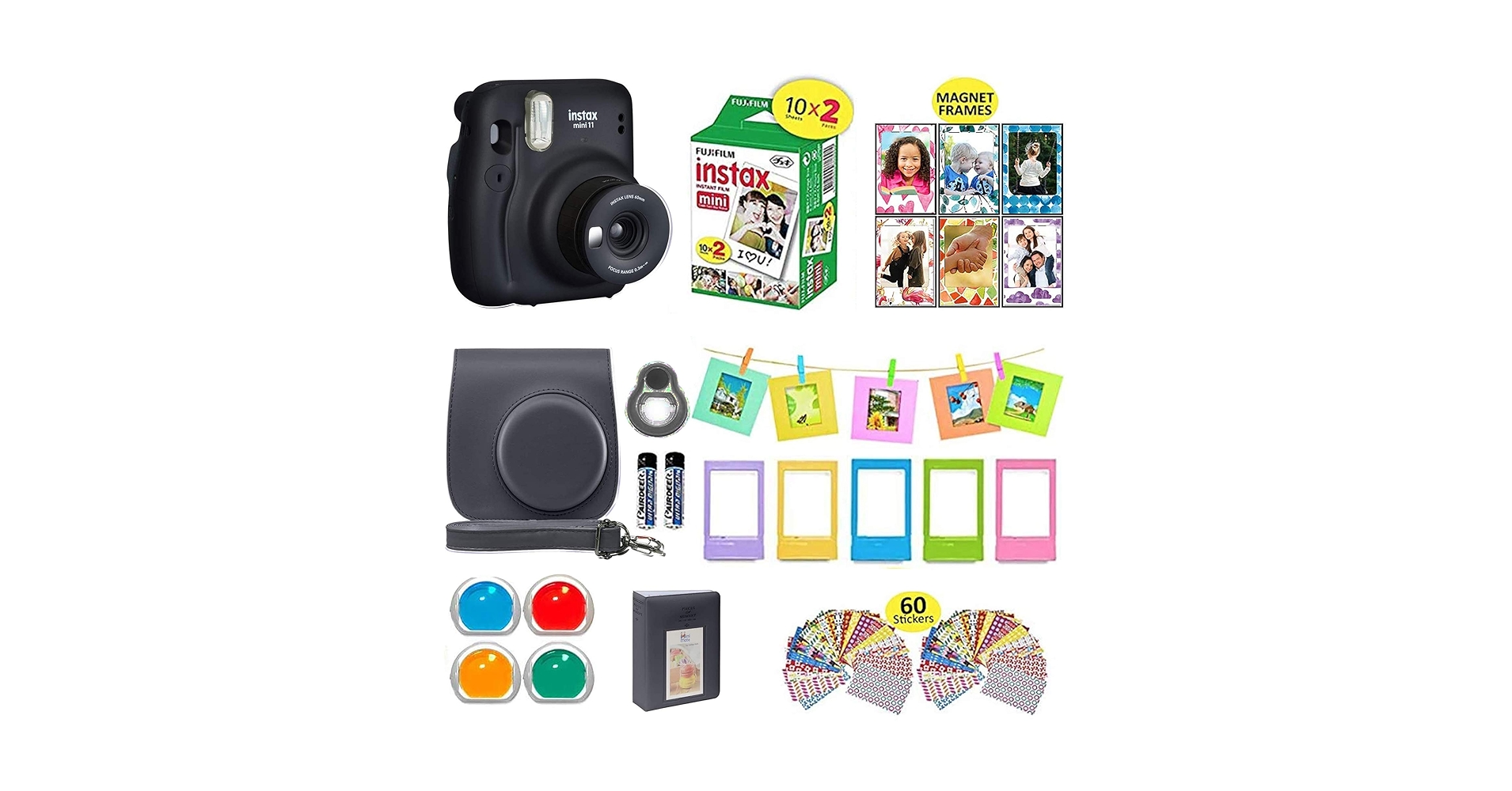 Amazon.com : Fujifilm Instax Mini 11 Instant Camera Charcoal